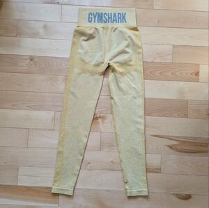 Gymshark Yellow Heather High-Waist Leggings